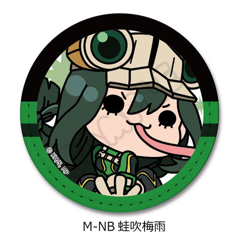 『僕のヒーローアカデミア』みんなmochocho化大作戦! 第4弾 レザーバッジ M-NB 蛙吹梅雨